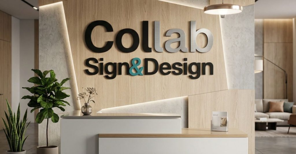 office lobby signs